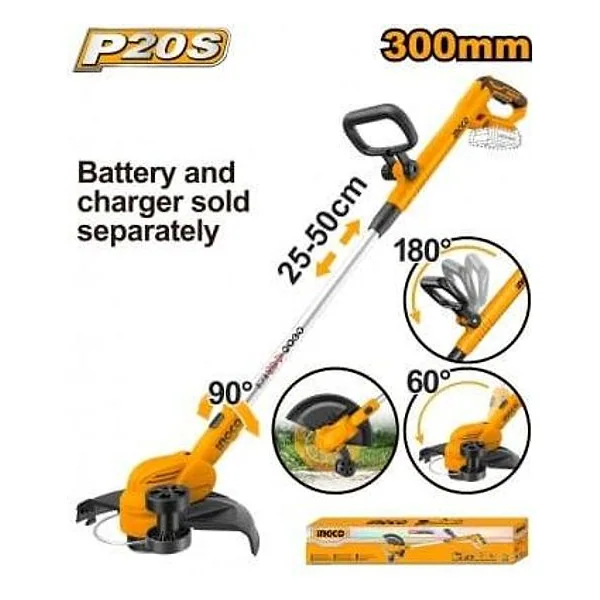 Ingco Tagliaerba a BATT.20V – cod. INCCGTLI20328