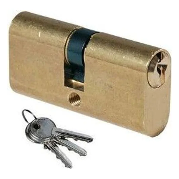 Iseo F300 Cilindro Ovale 27-27 Ottonato con 3CH – cod. CPD511496