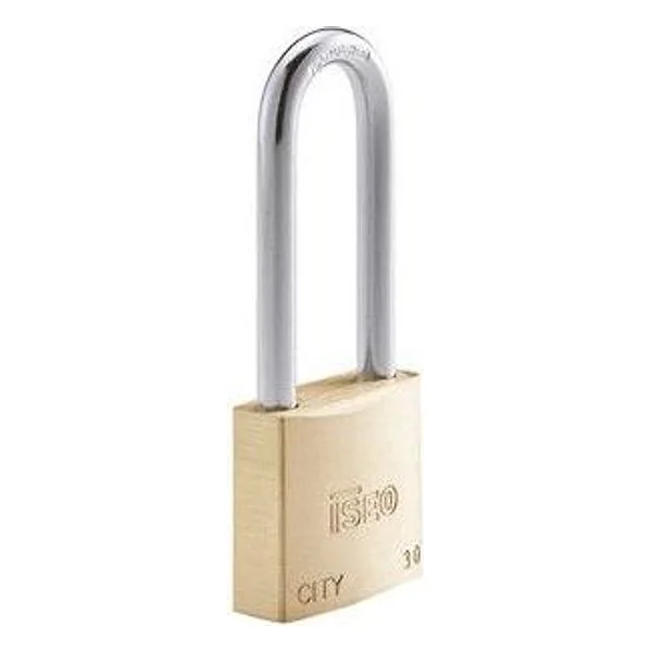 Iseo P700 Lucchetto City Arco Lungo 30MM Ottone – cod. CPD17918