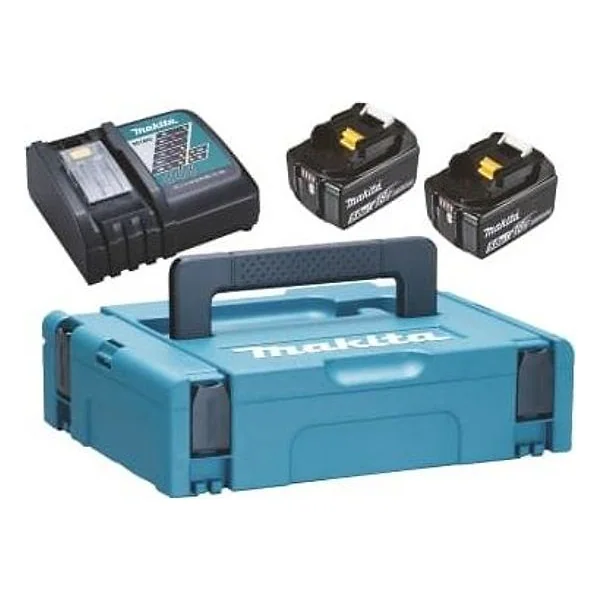 Kit 2 Batt 5.0AH 18V +CARICAB DC18RC Makita – cod. MAK197624-2