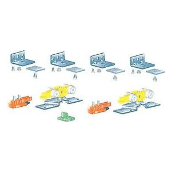 Kit Accessori per Binario Alluminio 80 kg – cod. CPD8124