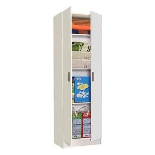 Kit Armadio 2 Ante 3 Ripiani Multiuso 59X37XH180 cm – cod. CPD99132