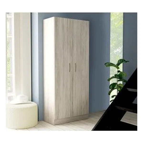 Kit Armadio 2 Ante 71X51,5XH181 cm Bianco Ges. – cod. CPD504776