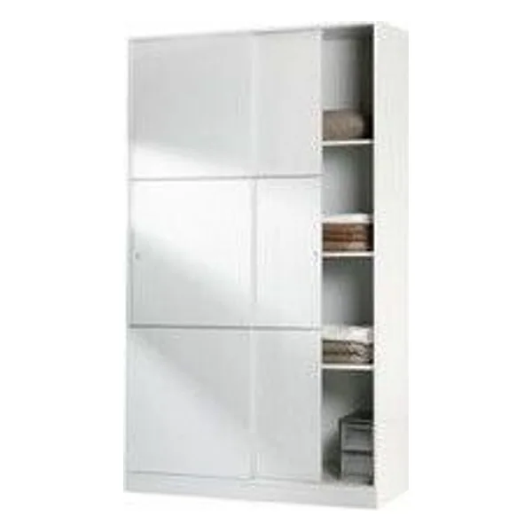 Kit Armadio 2 Ante Scorr 120X50XH200 Bianco L. – cod. CPD12576