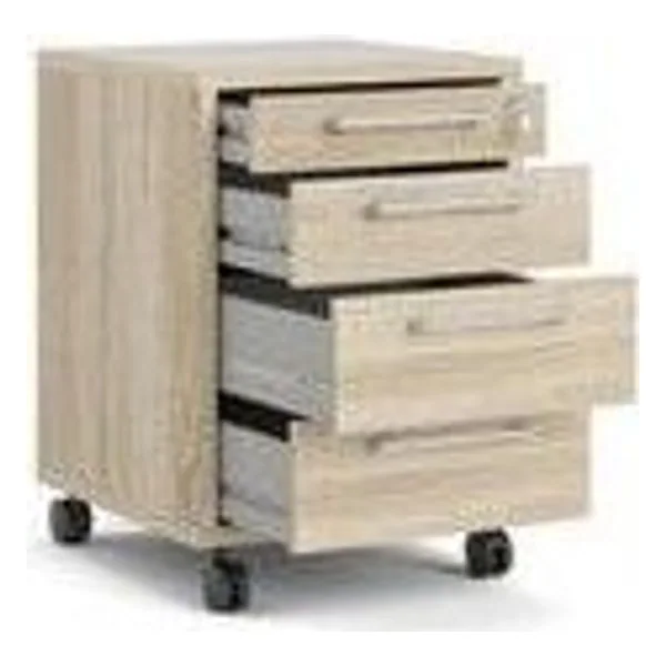 Kit Cassettiera 4 Cassetti Rovere Prima 48X49XH68CM – cod. CPD7814