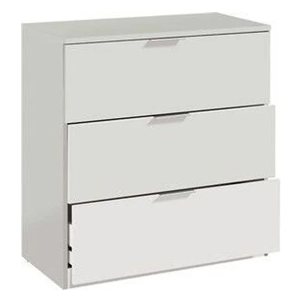 Kit Cassettone 3 Cassetti 80X38X77 Bianco – cod. CPD95013