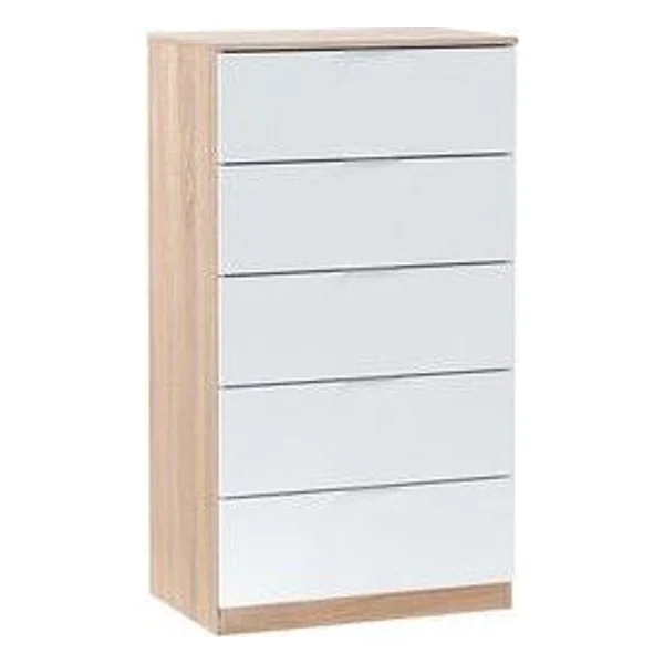 Kit Cassettone 5 Cassetti Canadian/Bianco Artik – cod. CPD8160