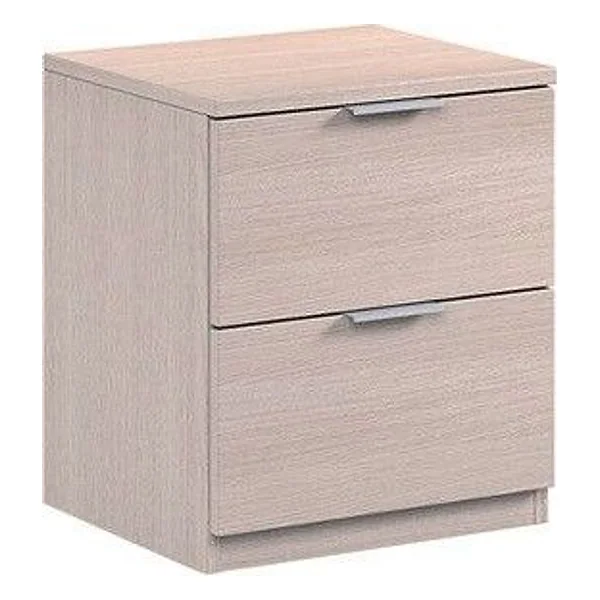 Kit Comodino 2 Cassetti 46X38X34 Rovere Chiaro – cod. CPD95010