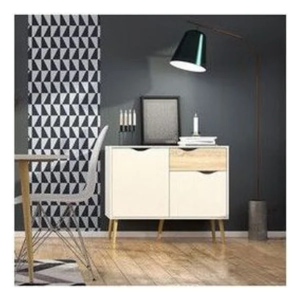 Kit Credenza 2 Ante + 1 Cassetto 98X39X81 Oslo – cod. CPD7818