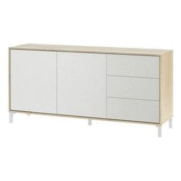 Kit Credenza Brooklyn 2 Ante + 3 Cass Canadian/B.artik – cod. CPD8144