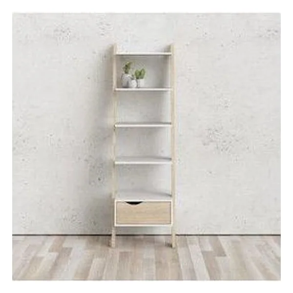 Kit Libreria 4 Ripiani + 1 Cassetto 55X48X180 Oslo – cod. CPD78997