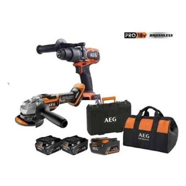Kit Miniflex + Avvitatore 18V + 3 Batterie 4AH Aeg – cod. AEG4935479879