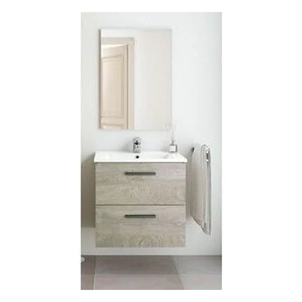 Kit Mobile Bagno Aruba 2 Cass 60 Sosp Rovere Alaska – cod. CPD25392