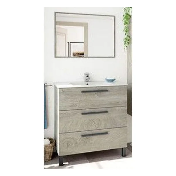 Kit Mobile Bagno Athena 3 Cass 80 Rovere Alaska – cod. CPD8366