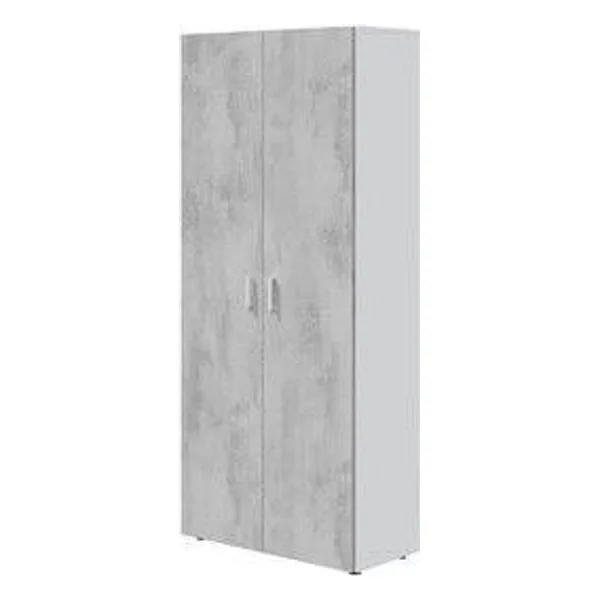 Kit Mobile Multiuso 80X37XH182 cm Bianco Cemento – cod. CPD502306