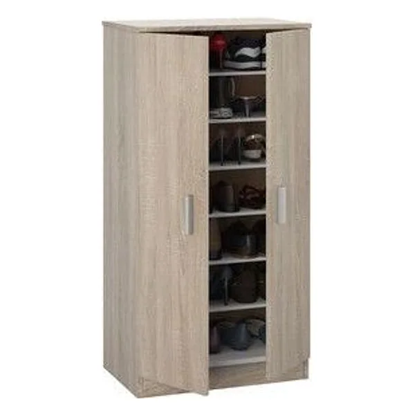 Kit Scarpiera 2 Ante + 6 Ripiani 55X36X108 Rovere Canadian – cod. CPD96246