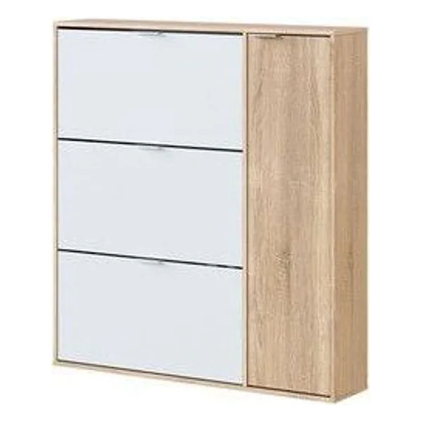 Kit Scarpiera 3 Ribalte +1 Anta 106X22X115 Rovere Can/B.artik – cod. CPD81546