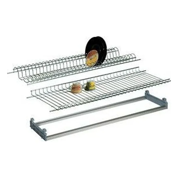Kit Scolapiatti Telaio Regolabile con Vasch 76 cm Crom – cod. CPD50226