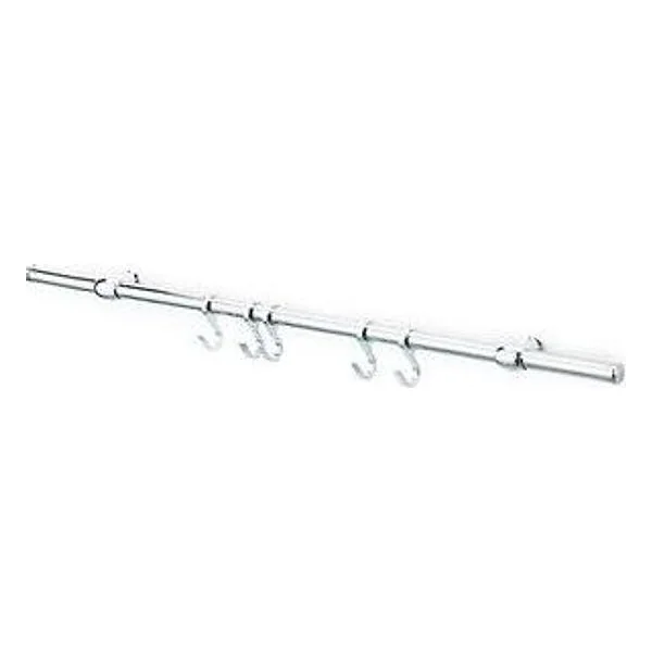 Kit Sottopensile con Ganci Nichelato 90 cm – cod. CPD21606