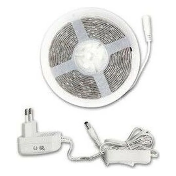 Kit Strip Led 12W 5 M IP54 Calda – cod. CPD677406