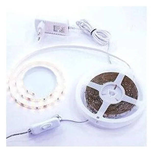 Kit Strip Led 7,2W 3 M IP54 Naturale – cod. CPD677411