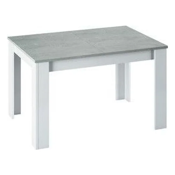 Kit Tavolo Kendra 140/190X90XH78CM Bianco/Cemen – cod. CPD96405