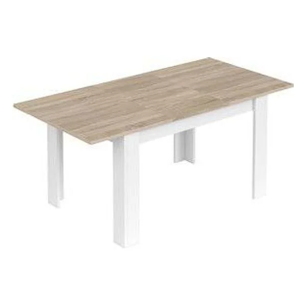 Kit Tavolo Kendra 140/190X90XH78CM Rovere Bianco – cod. CPD95686
