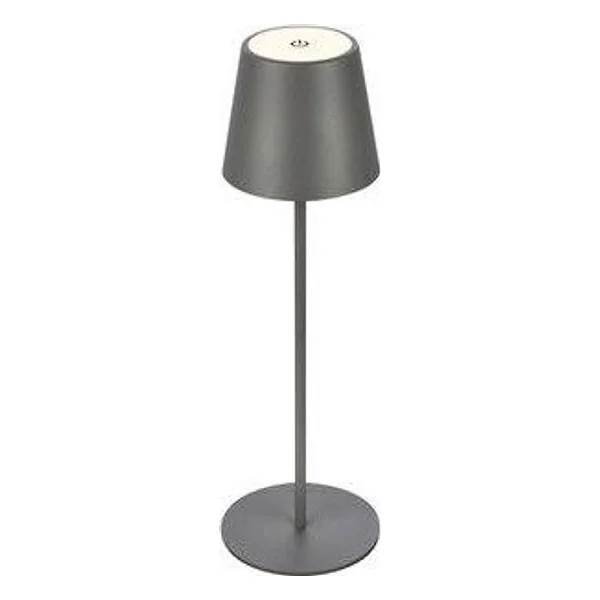 Lampada da Tavolo BT10004 Batt Ricaric Grigio – cod. CPD501166