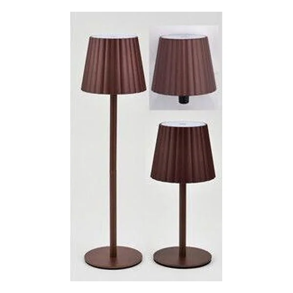 Lampada Led Ricaricabile 3 in 1 Alba Ruggine – cod. CPD507219