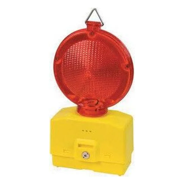 Lampeggiante per Cantiere Luce Rossa senza Batteria – cod. CPD39601