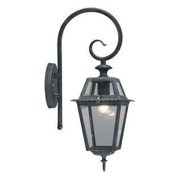Lanterna Milano 60W con Braccio Grigio Ghisa – cod. CPD22789