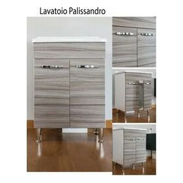 Lavatoio Antonella 60X50CM con Sifone Palissandro – cod. CPD83767