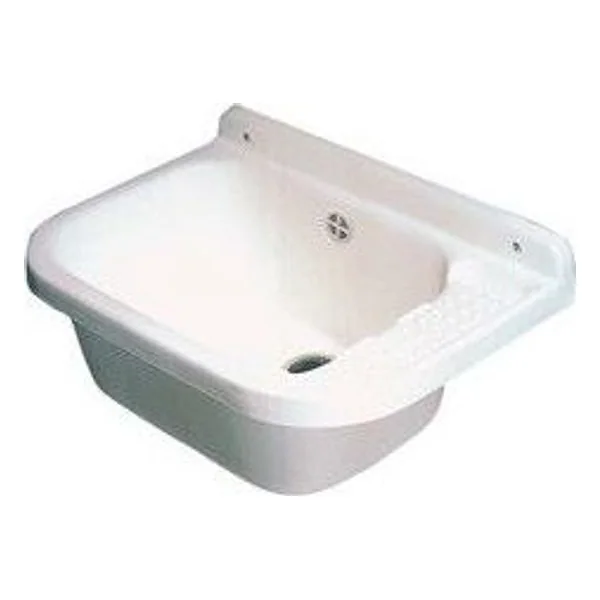 Lavatoio Resina a Parete 50X35 cm con Sifone – cod. CPD39311