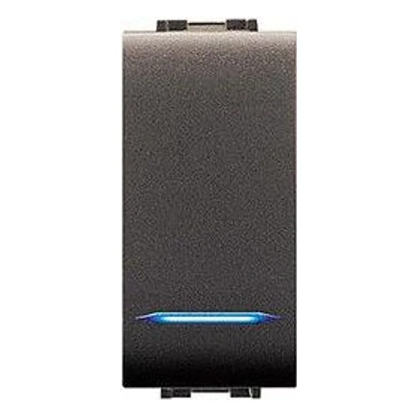 Life 4018 Pulsante Unipolare Illumin.le Grigio An – cod. CPD41661