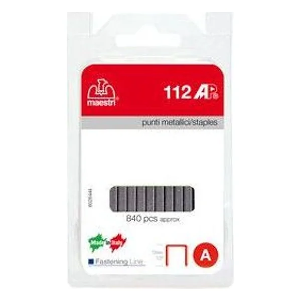 Maestri Blister Punti Spillatrice 112 Ap 840 PZ – cod. CPD14924