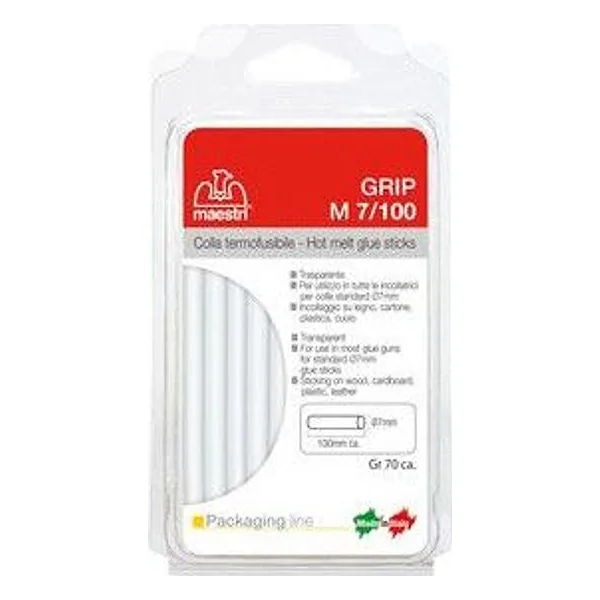 Maestri Colla a Caldo per Pistola D 7X100MM 18 PZ – cod. CPD18082