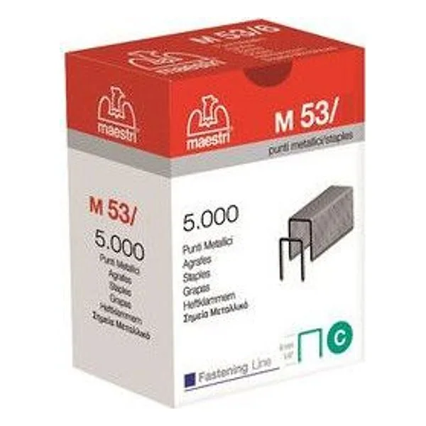 Maestri Punti Spillatrice M 53/ 8 da 5000 PZ – cod. CPD500349