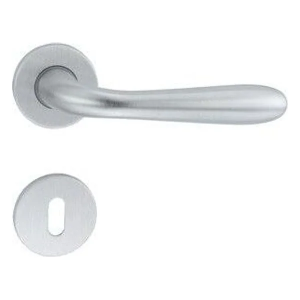 Maniglia Goccia M82 con Bocchetta Cromo Satinato – cod. CPD18571