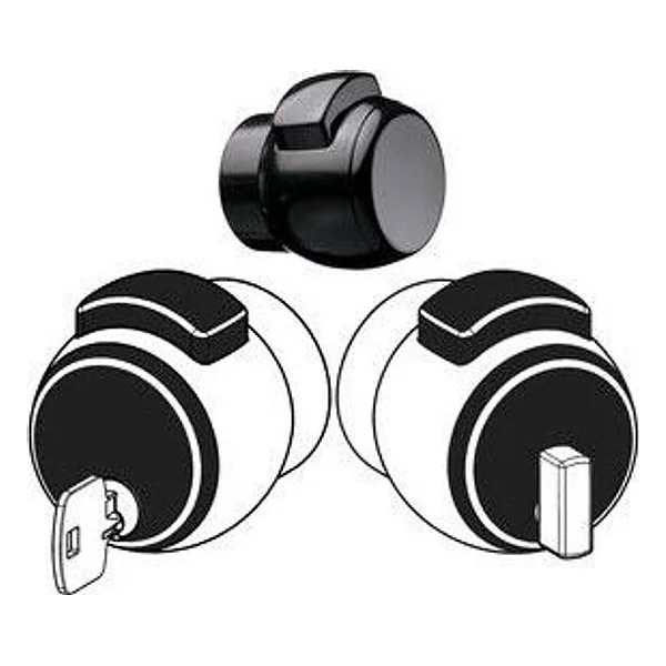 Meroni Pomolo Premiapri 13NE Nero – cod. CPD30782