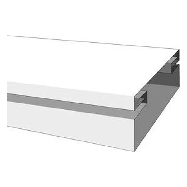 Minicanalina con Cop Front 20X10 1 Scom H 200 cm – cod. CPD12104