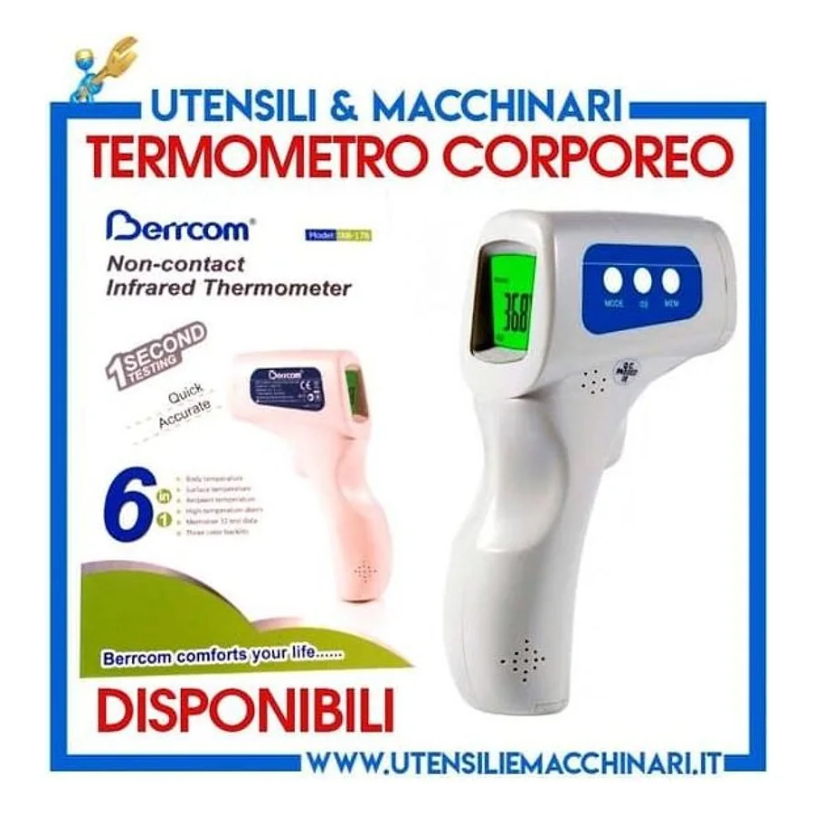 Misuratore Temperatura Termometro digitale professionale ad Uso Umano"Stop Covid" – cod. ALFJEA