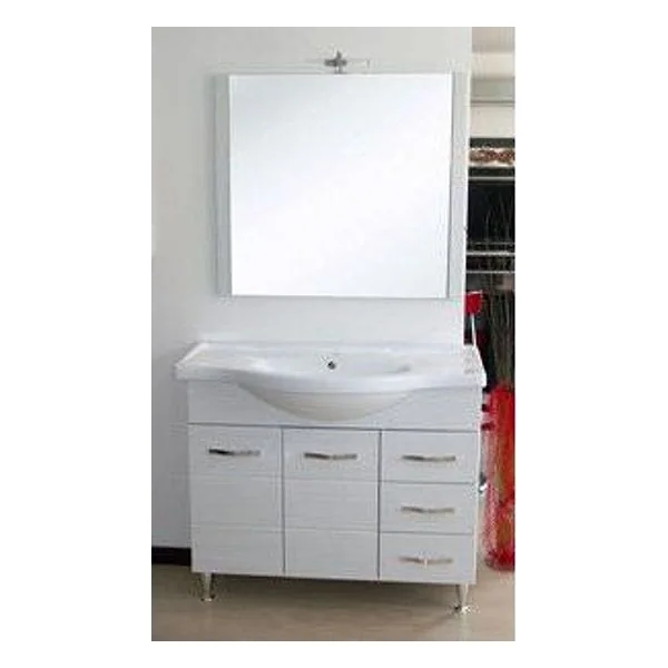 Mobile Bagno Antonella 2 Ante + 3 Cass 105 B.co Portuna – cod. CPD16969