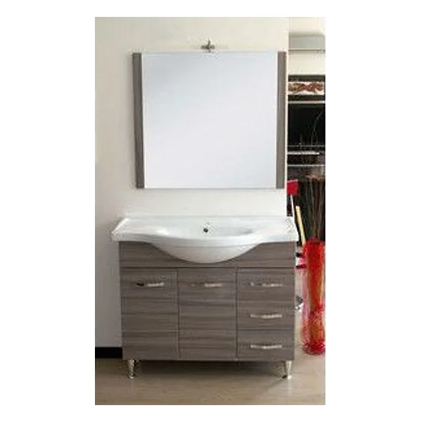 Mobile Bagno Antonella 2 Ante + 3 Cass 105 Palissandro – cod. CPD16970
