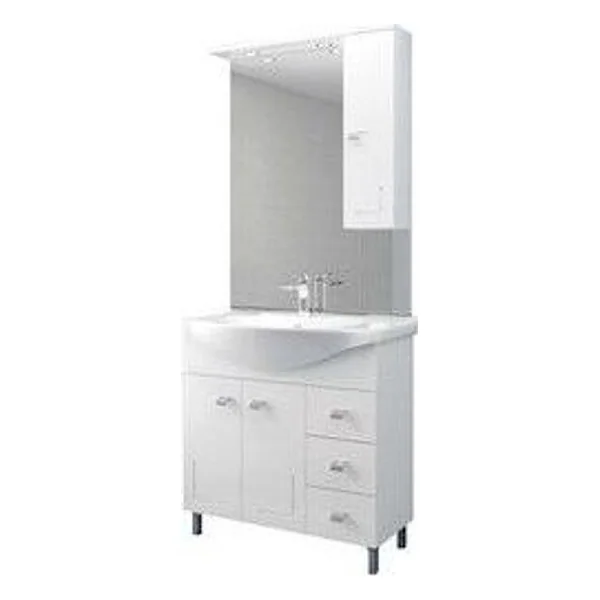 Mobile Bagno Eva 85 Completo Bianco – cod. CPD99438