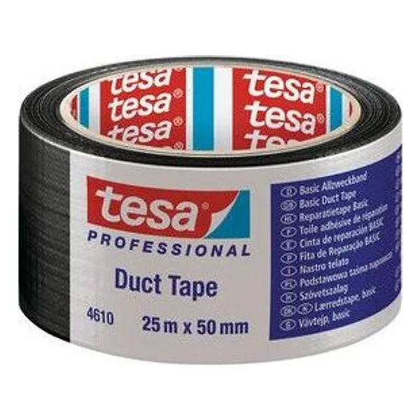 Nastro Americano Tesa Basic 50MMX25M Nero – cod. CPD93845