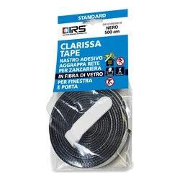 Nastro Rete Zanzariera Clarissa 5 M Nero – cod. CPD977