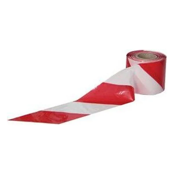 Nastro Segnaletico 70MMX200M Bianco e Rosso – cod. CPD12385