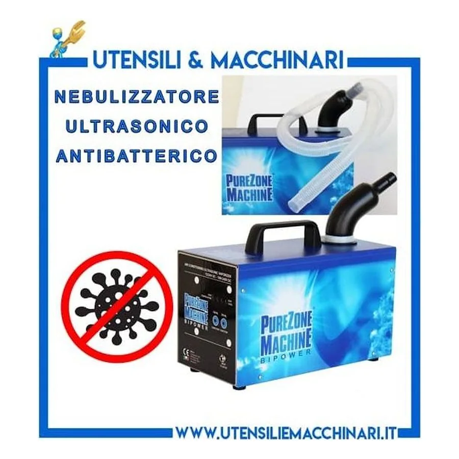 Nebulizzatore Ultrasonico Antibatterico – cod. neb.bipower