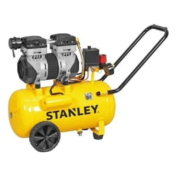 NUAIR COMPRESSORE 2 MOTORI SILENZIATO 24Lt STANLEY – cod. NUISXCMS1324HE