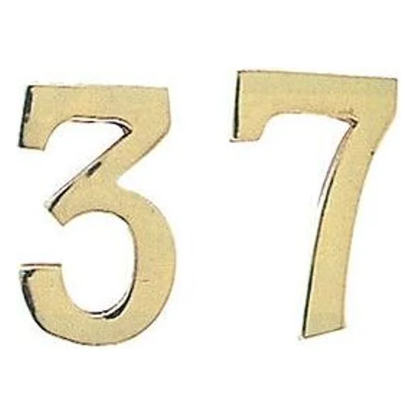 Numero Civico 5 in Ottone 100 mm – cod. CPD4246